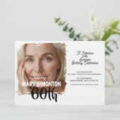 Let’s Party! A Fabulous 60th Surprise Celebration 招待状 (スタンド正面)