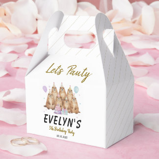 Let’s Party Groundhog 5th Birthday – Fun Kids フェイバーボックス