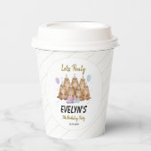 Let’s Party Groundhog 5th Birthday – Fun Kids  紙コップ (正面)
