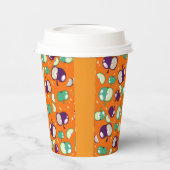 Let’s Party Started – Pop Apple on Orange 紙コップ (左)