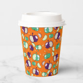 Let’s Party Started – Pop Apple on Orange 紙コップ (裏面)