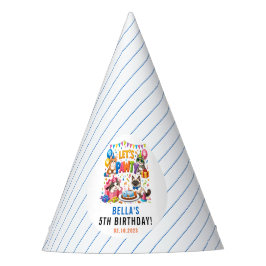 Let’s Pawty Cat 5th Birthday | Cute Kitty Birthday パーティーハット