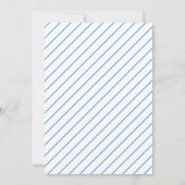 Let’s Pawty Cat 5th Birthday | Cute Kitty Birthday 招待状 (裏面)