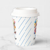 Let’s Pawty Cat 5th Birthday | Cute Kitty Birthday 紙コップ (右)