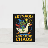 Let’s Roll And Cause Chaos Frog Wizard Goose Rpg A カード (正面)
