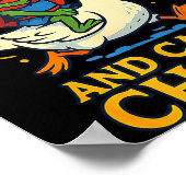 Let’s Roll And Cause Chaos Frog Wizard Goose Rpg A ポスター (角)