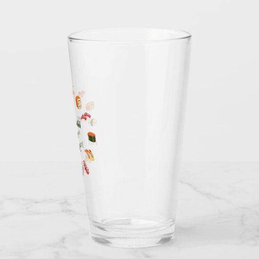 Let’s Roll into Fun! Sushi  タンブラーグラス (左)