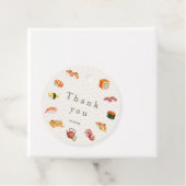 Let’s Roll into Fun! Sushi Birthday Party Invitati フェイバータグ (インサイチュ)