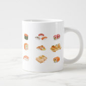 Let’s sushi and party!  ジャンボコーヒーマグカップ (右)