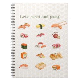Let’s sushi and party!  ノートブック