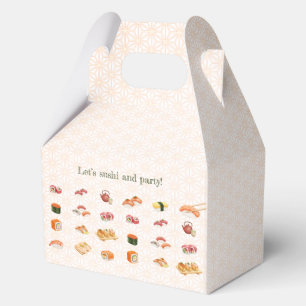 Let’s sushi and party! フェイバーボックス
