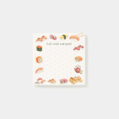 Let’s sushi and party!  ポストイット (正面)