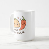 Let’s Taco ‘Bout It コーヒーマグカップ (正面左)