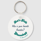 Let’s Talk Genealogy: Favorite Ancestor キーホルダー (正面)