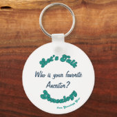 Let’s Talk Genealogy: Favorite Ancestor キーホルダー (正面)