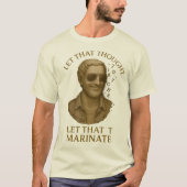  LET THAT MARINATE – Classical Thoughts in Pieces Tシャツ (正面)