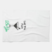 Let The おもしろいBe GIN – キッチンティータオル キッチンタオル (横)