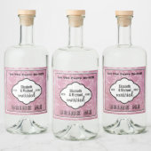 Let The パーティーBe-GIN - DRINK ME Palma Violet Favor リキュールボトルラベル (ボトル)