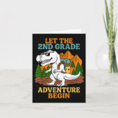 Let The 2nd Grade Adventure Begin Back To School T カード (正面)
