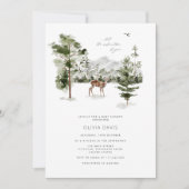 Let The Adventure Begin ベイビーシャワー 招待状 (正面)