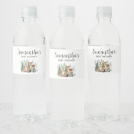 Let the Adventure Begin Baby Shower  ペットボトルラベル