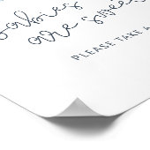 Let The Adventure Begin Baby Shower Dessert ポスター (角)