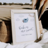 Let The Adventure Begin Baby Shower Dessert ポスター