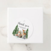 Let the Adventure Begin Baby Shower Round フェイバータグ (インサイチュ)