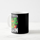 Let the fiesta begin funny cinco de mayo mexican L コーヒーマグカップ (正面左)