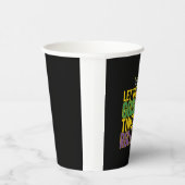 Let The Good Times -転が Mardiおもしろい Gras Dogs 紙コップ (右)