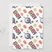 Let the Good Times 転が Sushiパーティー誕生日 招待状 (裏面)