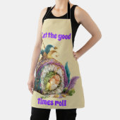 Let The Good Times Roll Mardi Gras エプロン (インサイチュ)