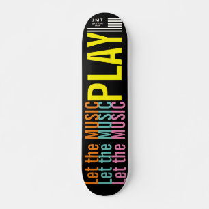 LET THE MUSIC 遊 JMT 7 3/4" Skateboard Deck スケートボード