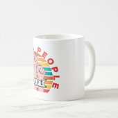 LET THE PEOPLE TRADE – 取引 – 投資家 コーヒーマグカップ (正面右)