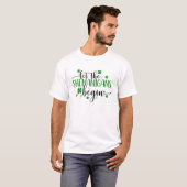 Let The Shenanigans Begin Funny Clovers St Patrick Tシャツ (正面フル)