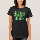 Let The Shenanigans Begin Groovy St Patricks Day I Tシャツ (正面)