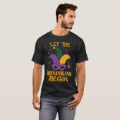 Let The Shenanigans Begin  Mardi Gras Jester Hat M Tシャツ (正面フル)