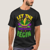 Let The Shenanigans Begin Mardi Gras  Kids Men Wom Tシャツ (正面)