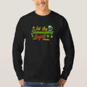 Let The Shenanigans Begin Shamrock Clovers St Patr Tシャツ (正面)
