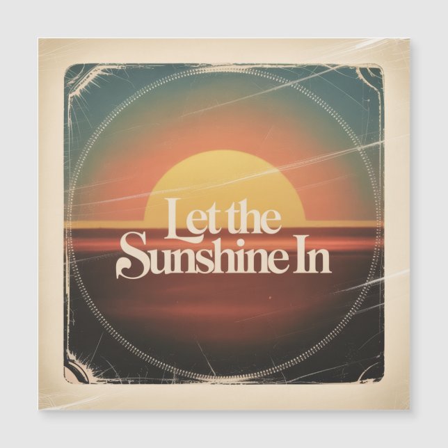 Let The Sunshine In (正面)
