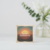 Let The Sunshine In スクエア名刺 (スタンド正面)