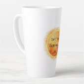 Let the Sunshine In Sun カフェラテマグ (左アングル)