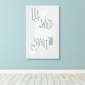 Let the Wild Rumpus Start キャンバスプリント (インサイチュ (ウッドフロア))