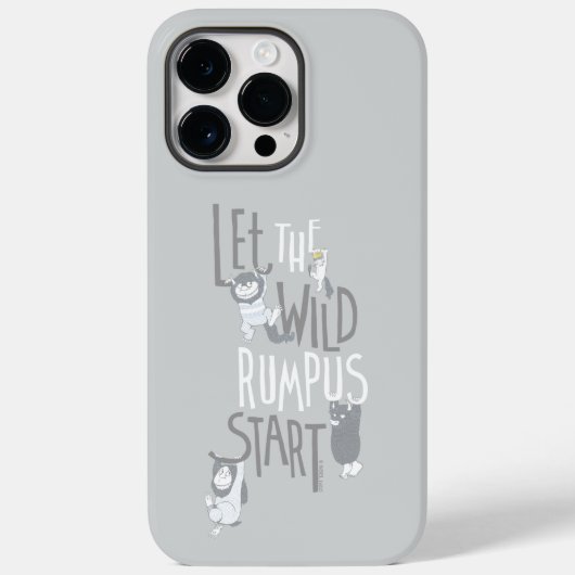 Let the Wild Rumpus Start Case-Mate iPhoneケース (裏面)