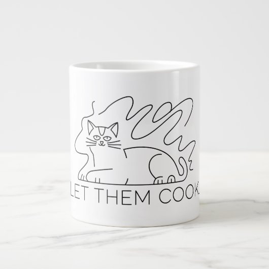 Let Them調理師 ジャンボコーヒーマグカップ (正面)
