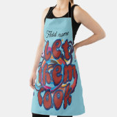 Let Them Cook Personalized Kitchen エプロン (インサイチュ)