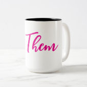 Let Them mug ツートーンマグカップ (正面右)