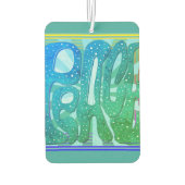 “Let There Be Peace” Air Freshener  カーエアーフレッシュナー (裏面)