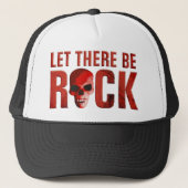let there be rock skull red キャップ (正面)