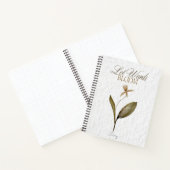 Let Words Bloom – Pressed Flower Journal for Write ノートブック (内部)